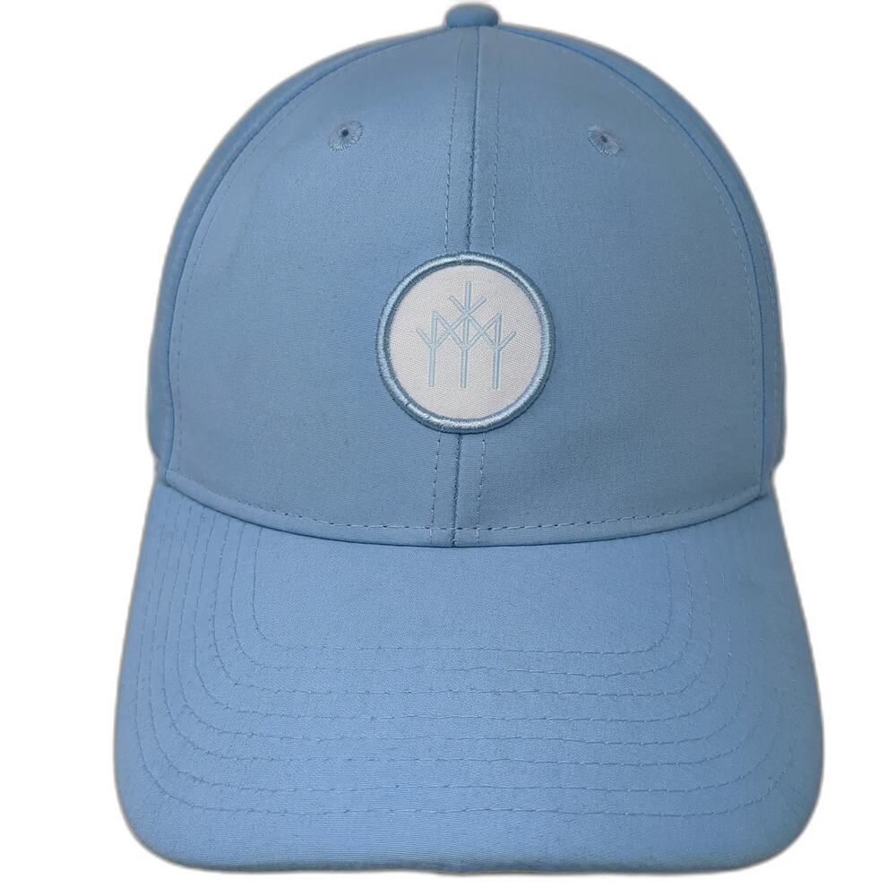 d.hudson Baseball Cap Blue One Size Edgewood Tahoe Golf Performance Logo Hat